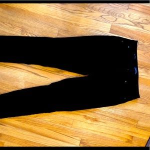 Corduroy black 5 pocket pants Talbots